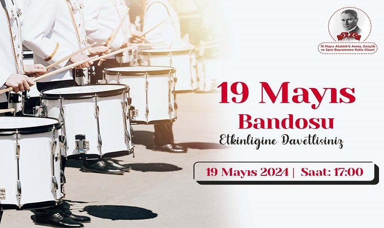 19 MAYIS'A ÖZEL BANDO GÖSTERİSİ!